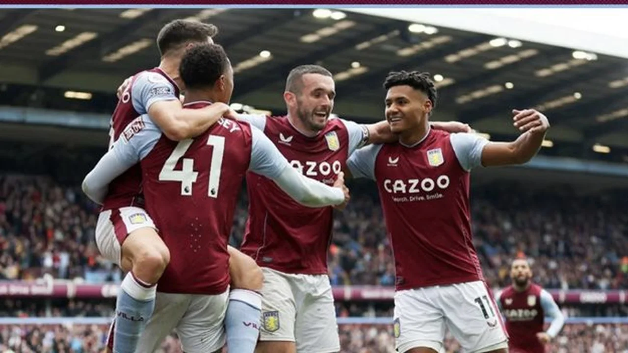 أستون فيلا يتفوق على بولونيا بثلاثية نظيفة بالشوط الأول بإياب ربع نهائي الدوري الأوروبي